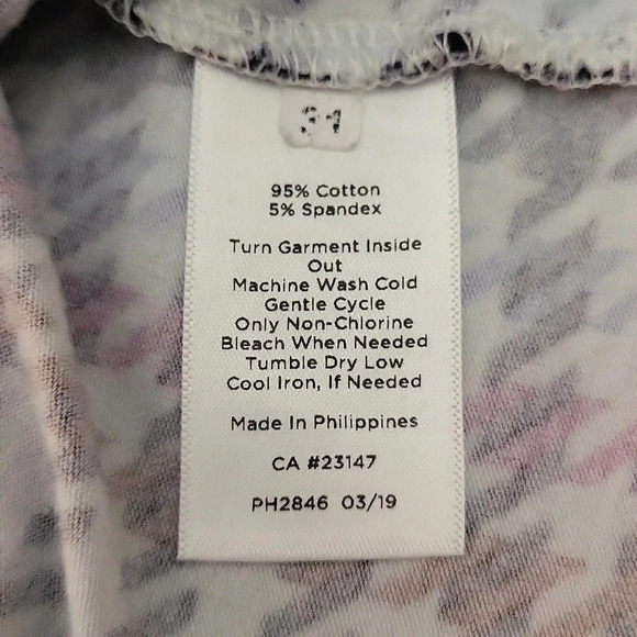 🛍Talbots Colorful Houndstooth Plaid Pattern 3/4 Sleeve Blouse Womens Medium - Picture 4 of 6